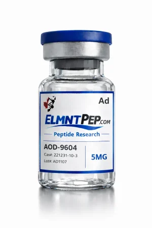 AOD-9604 — 5mg — ELMNTPEP research product vial