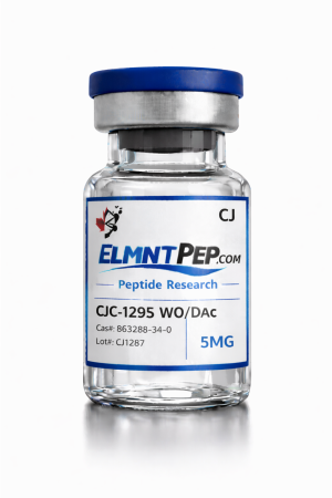 CJC-1295 WO/Dac – 5mg - ELMNTPEP research product image