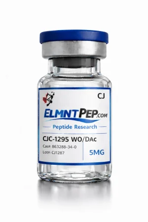 CJC-1295 w/o DAC — 5mg — ELMNTPEP research product vial