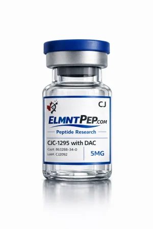 CJC-1295 w/ DAC — 5mg — ELMNTPEP research product vial