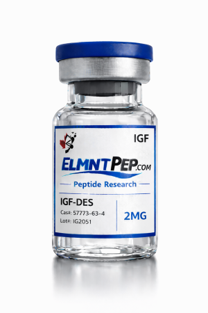 IGF-DES – 2mg - ELMNTPEP research product image