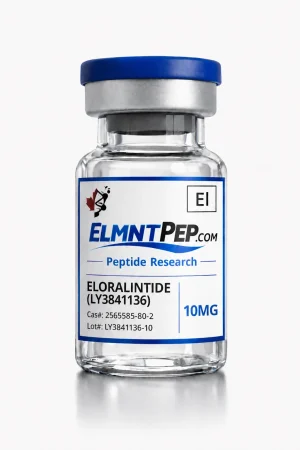 Eloralintide (LY3841136) — 10mg — ELMNTPEP research product vial