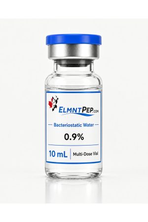 ELMNTPEP Bacteriostatic Water 0.9 percent 10mL multi-dose vial