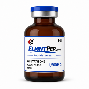 Glutathione — 1,500mg ELMNTPEP research product vial