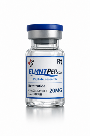 Retatrutide 20mg ELMNTPEP research product vial