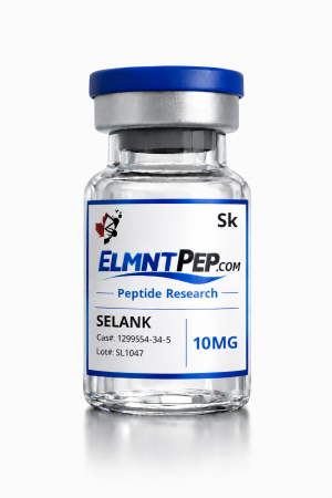 Selank 10mg ELMNTPEP research product vial