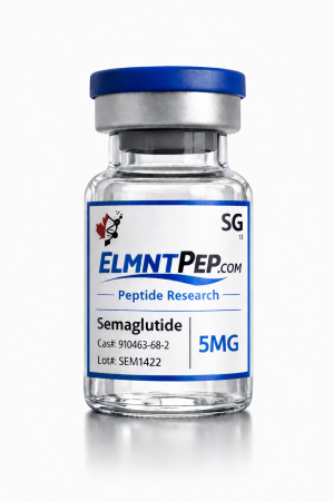Semaglutide 5mg ELMNTPEP research product vial
