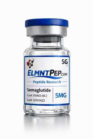 Semaglutide — 5mg — ELMNTPEP research product vial